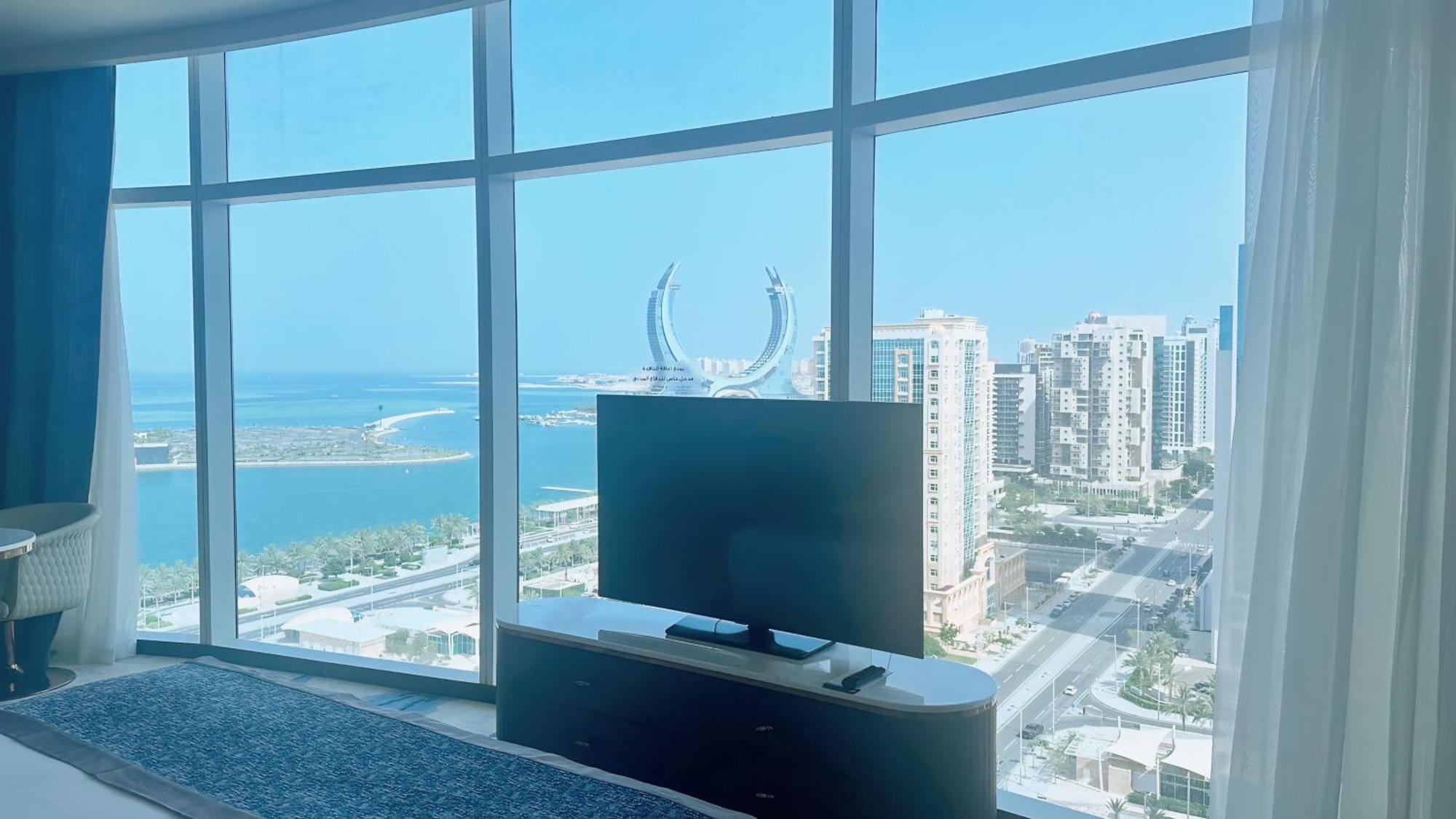 Century Marina Hotel - Lusail Exterior photo View from a room at the hotel