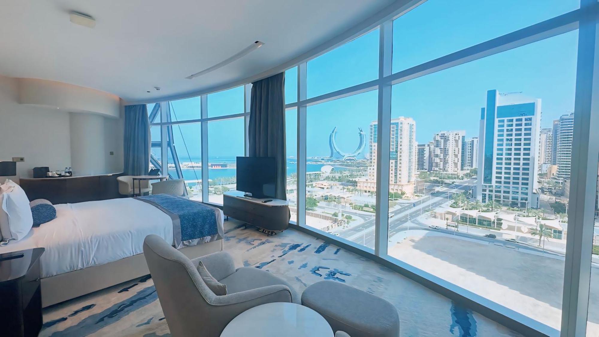 Century Marina Hotel - Lusail Exterior photo A room at the hotel